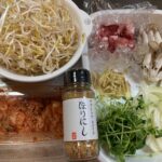 豚キムチの材料